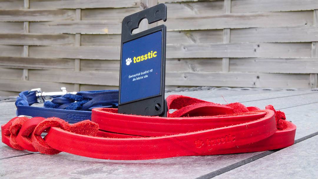 Flätat läderkoppel - tasstic - Bild 8