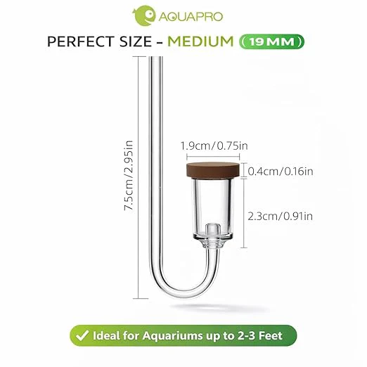 Aquapro Acrylic MicroBubbles Co2 Diffuser for Planted Aquarium - Bild 4
