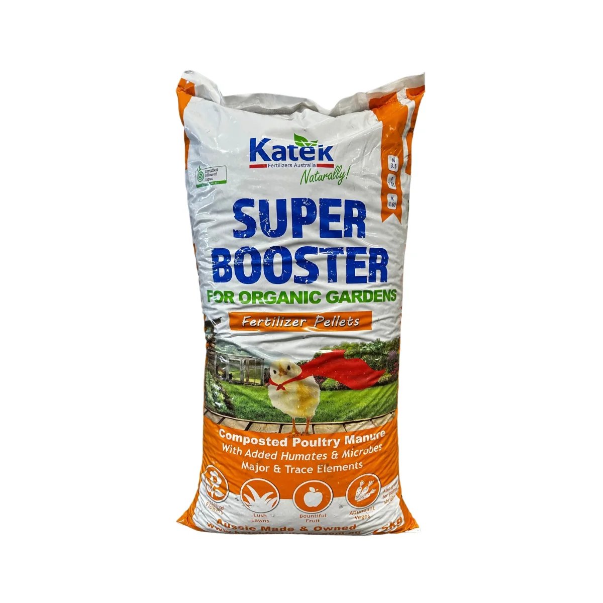 SUPER BOOSTER ORGANIC FERTILISER 25KG (H9) - Bild 2