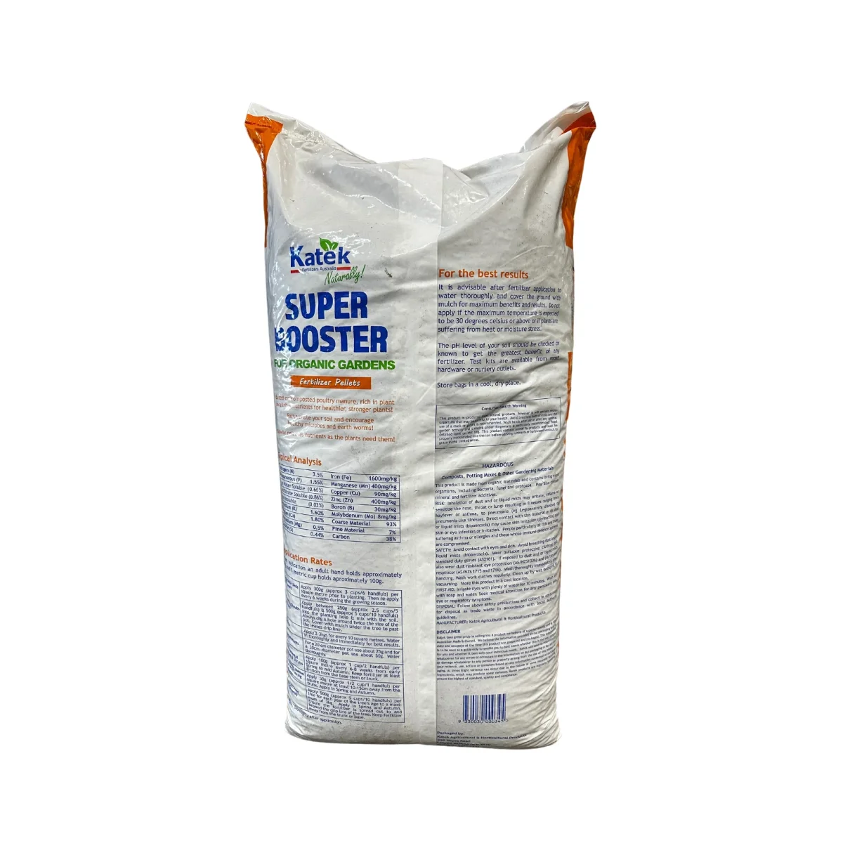 SUPER BOOSTER ORGANIC FERTILISER 25KG (H9) - Bild 3