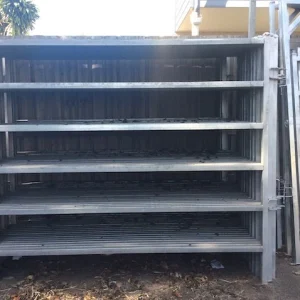 YARD PANEL 040 X 40 X 1.6MM 6 RAIL*******STANDARD*********