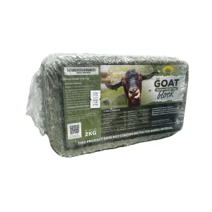 BLOCK GOAT BRICK GREEN 2KG OLSSON