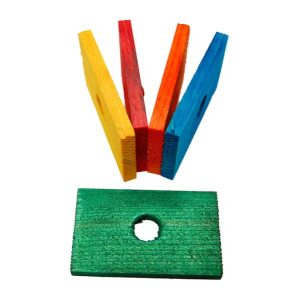 .25″H X 1.5″W X 2.5″L Soft Wood Slice (10)