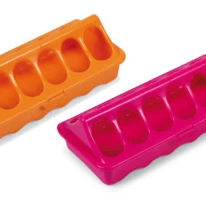 GAUN chick feeder, feeding trough 2 colors