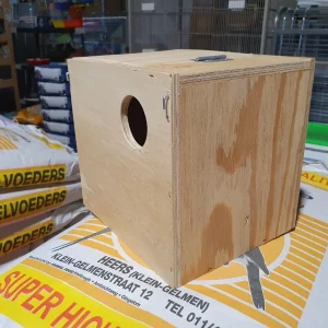Wooden Nesting Block Small Parakeets (Special Model)