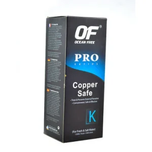 Ocean Free Pro Series Copper Safe (120ml) For External Parasites Like Anchor worms, lice, leeches, gill parasites, protozoan disease