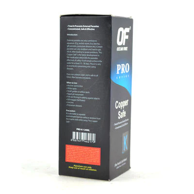 Ocean Free Pro Series Copper Safe (120ml) For External Parasites Like Anchor worms, lice, leeches, gill parasites, protozoan disease - Bild 4
