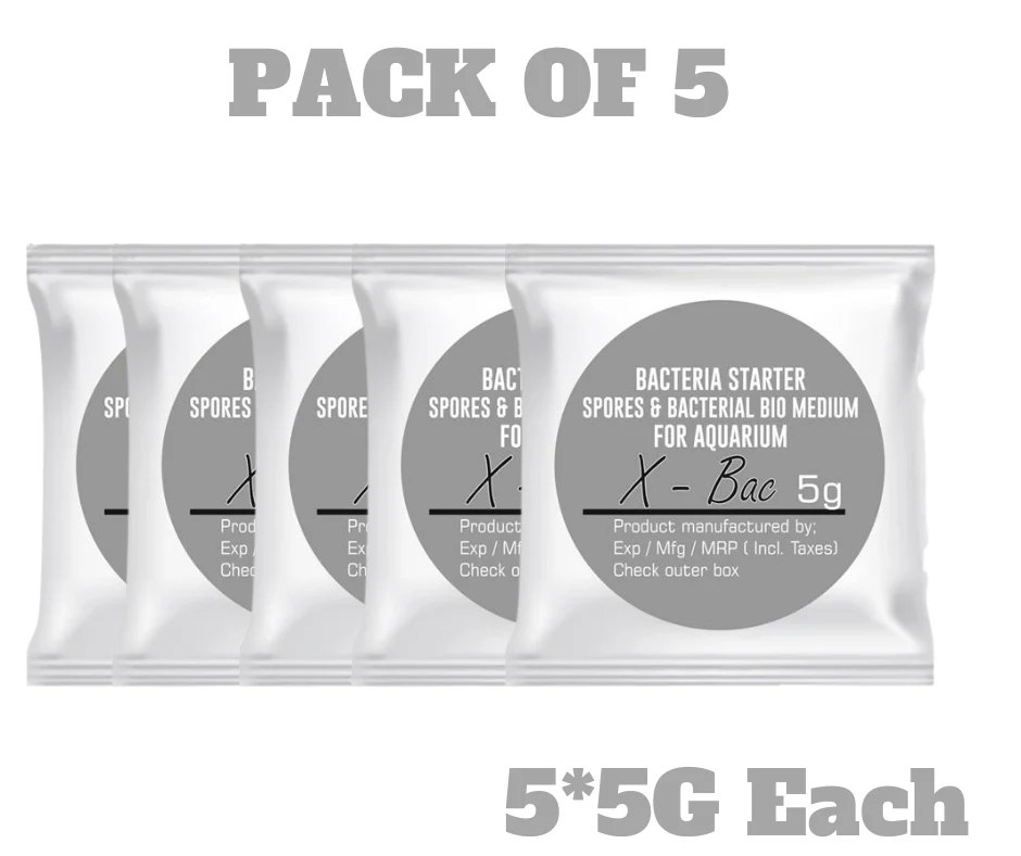 Aquatic Remedies X-Bac Beneficial Bacteria For Aquarium 5g Pack of 5 - Bild 3