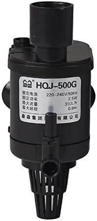 SunSun HQJ-500G Aquarium Fish Tank Power Head for Top Filter and Imported Fish Tank | Power: 2.5W | Flow : 350L/H | Suitable Upto 2Ft Tank) - Bild 6