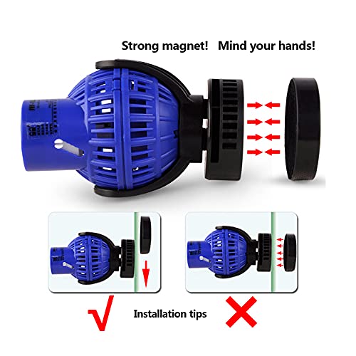 Sunsun JVP Wavemaker Series Aquarium Fish Tank 360° Circulation Pump Submersible Wave Maker With Magnetic Holder and Adjustable Flow Rate | Single Head - Bild 9