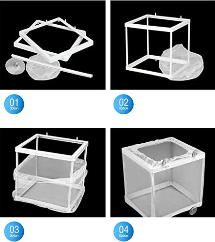 Boyu Aquarium Fish Breeding, Isolation, Hatchery Box for Fish Fry Net Box (Small (NB-3201) - Single Box) - Bild 8