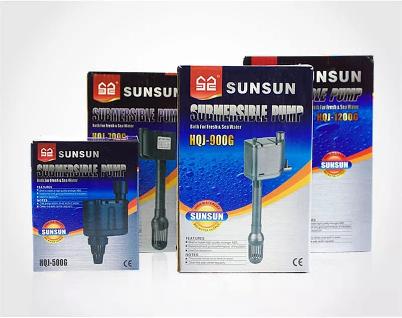 SunSun HQJ-500G Aquarium Fish Tank Power Head for Top Filter and Imported Fish Tank | Power: 2.5W | Flow : 350L/H | Suitable Upto 2Ft Tank) - Bild 8