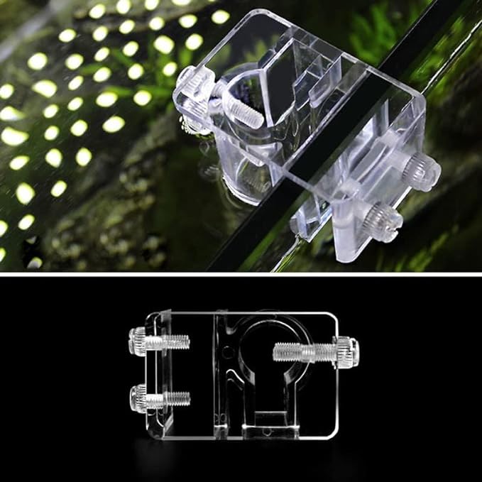Petzlifeworld Acrylic Aquarium Fish Tank Lily Pipe Tube Holder - Bild 7