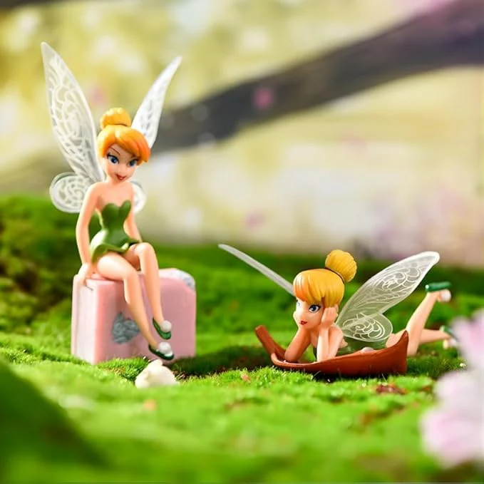 Petzlifeworld Miniature Princess Style Girl Figurines (6 Pcs Set) – Resin Fairy Doll for Terrarium, Aquarium Decoration, Fairy Garden, Cake Topper & DIY Landscape Craft (Multicolor) - Bild 6