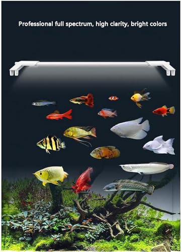 PetzLifeworld Ultra Slim and Thin White Frame Full Spectrum SL-60 | 17 Watts | Suitable for 55-65 Cm Tank | 2 Feet Aquarium Fish Tank LED Light - Bild 4