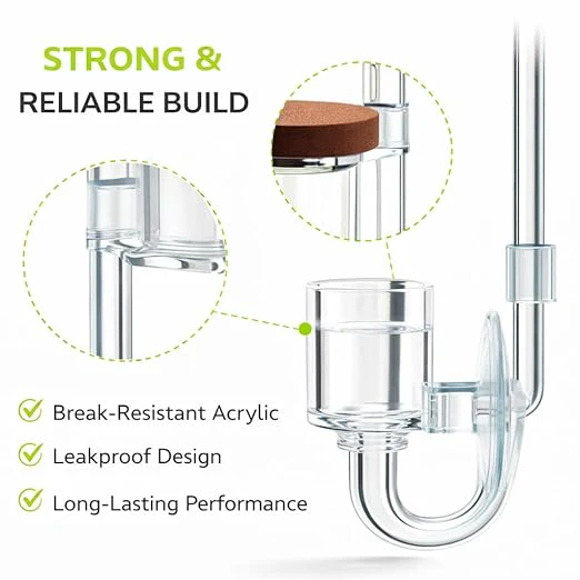 Aquapro Acrylic MicroBubbles Co2 Diffuser for Planted Aquarium - Bild 9
