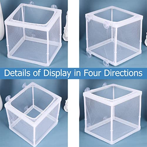 Boyu Aquarium Fish Breeding, Isolation, Hatchery Box for Fish Fry Net Box (Small (NB-3201) - Single Box) - Bild 5