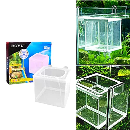 Boyu Aquarium Fish Breeding, Isolation, Hatchery Box for Fish Fry Net Box (Small (NB-3201) - Single Box) - Bild 2