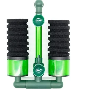 Qanvee QS Series Bio Sponge Filter - Aquarium Black Double Sponge Filter