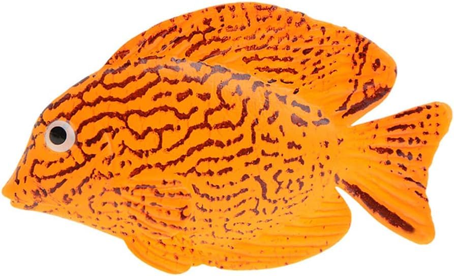 PetzLifeworld 2 Pcs Artificial Silicon Floating Simulating Fake Fish for Aquarium Fish Tank Decorations | Looks Like Real Fish | No Harm to Fish | No Colour Fade (Marine Fish) - Bild 7