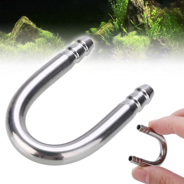 PetzLifeworld Stainless Steel Aquarium Fish Tank U Bend for Diffuser Airtube - Bild 6