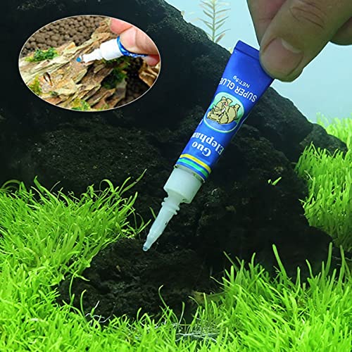 Petzlifeworld (2 Pcs) Instant Elephant Glue For Rock, Driftwood, Aquarium Plants Aquascaping Tool 10Gm (5Gm X 2) - Bild 4
