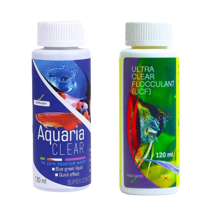 Petzlifeworld Aquatic Remedies Aquarium Fish Tank Water Clarifier | Quickly Removes Cloudiness | Makes Crystal Clear Fish Tanks (Aqua Clear 120Ml+Ucf 120 Ml Combopack 2 * 120-240Ml) - Bild 2