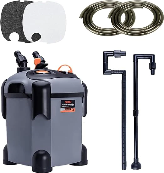 SOBO SF-650F Mini External Canister Filter for Aquarium Fish Tank | Power : 8W | Output : 650L/H - Bild 6