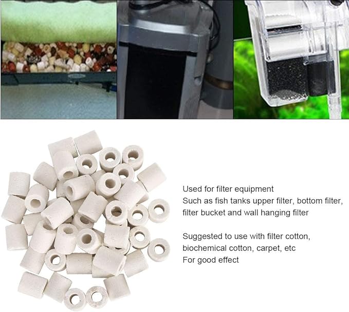 Boyu Ceramic Rings Filter Media For Aquarium Fish Tank - Bild 6
