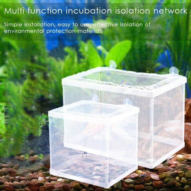 Boyu Aquarium Fish Breeding, Isolation, Hatchery Box for Fish Fry Net Box (Small (NB-3201) - Single Box) - Bild 6
