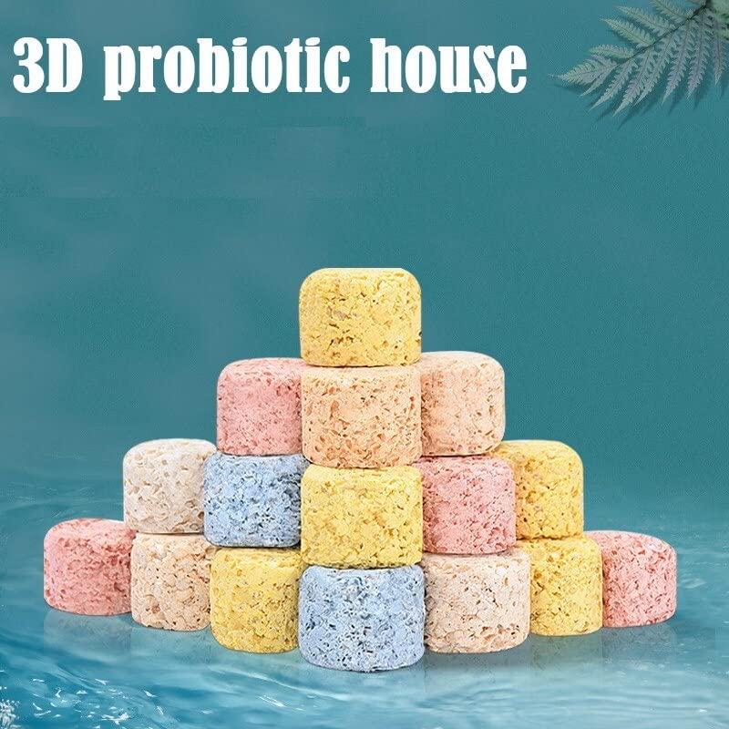 YEE 3D Aquarium Nano Bacteria Cube Nitrifying Bacteria House Fish Tank Water Purifier Filter Material, 150G - Bild 7