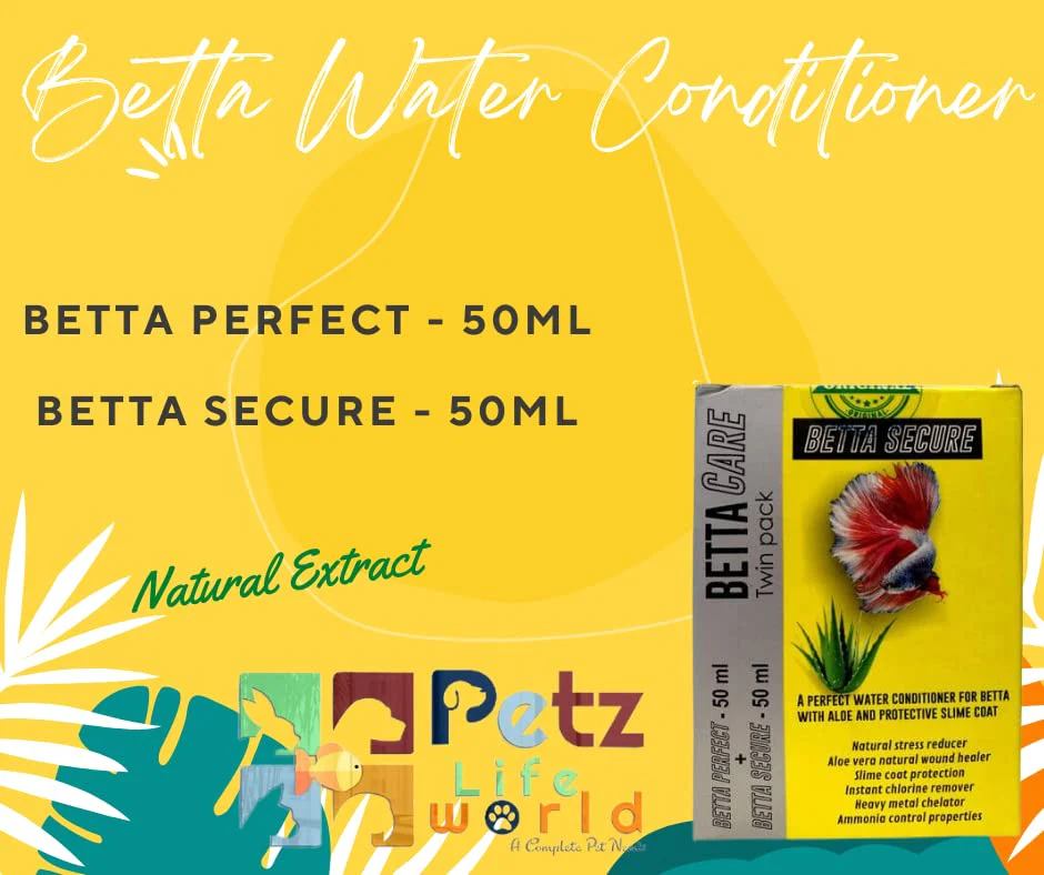 Aquatic Remedies Betta Care Twin Pack (Betta Perfect - 50 ml + Betta Secure - 50 ml) Stress Remover, Aloe Vera Extract + Leaf and Organic Acid Extracts - Bild 4