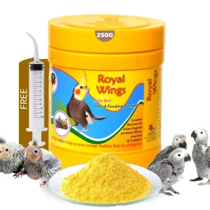 Star Farms Royal Wings Hand Feeding Formula With Hand feeding syringe