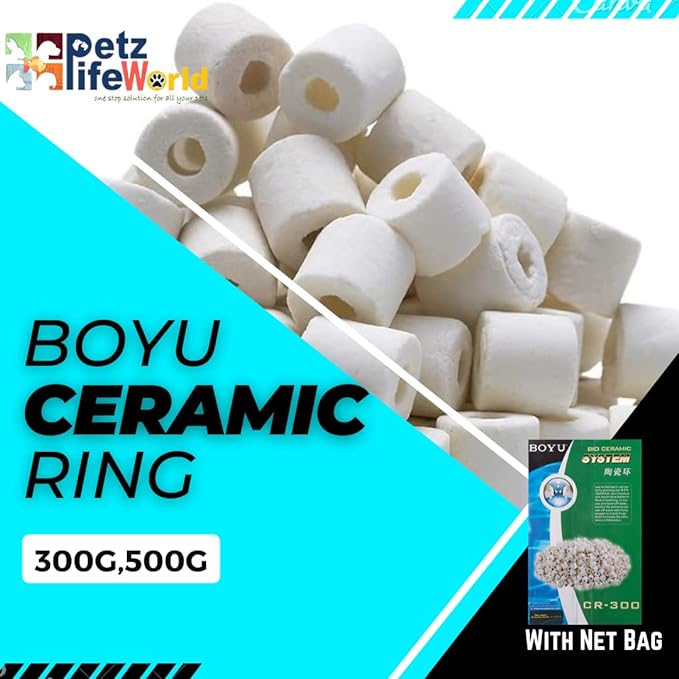 Boyu Ceramic Rings Filter Media For Aquarium Fish Tank - Bild 3
