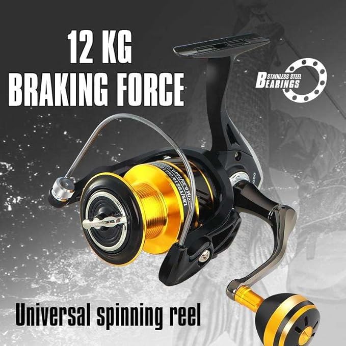 Petzlifeworld ZP-500 High Speed Spinning Fishing Reel | Ultra Smooth Bearings | Lightweight Composite Body | Aluminum Spool | Freshwater & Saltwater Fishing Reel - Bild 6