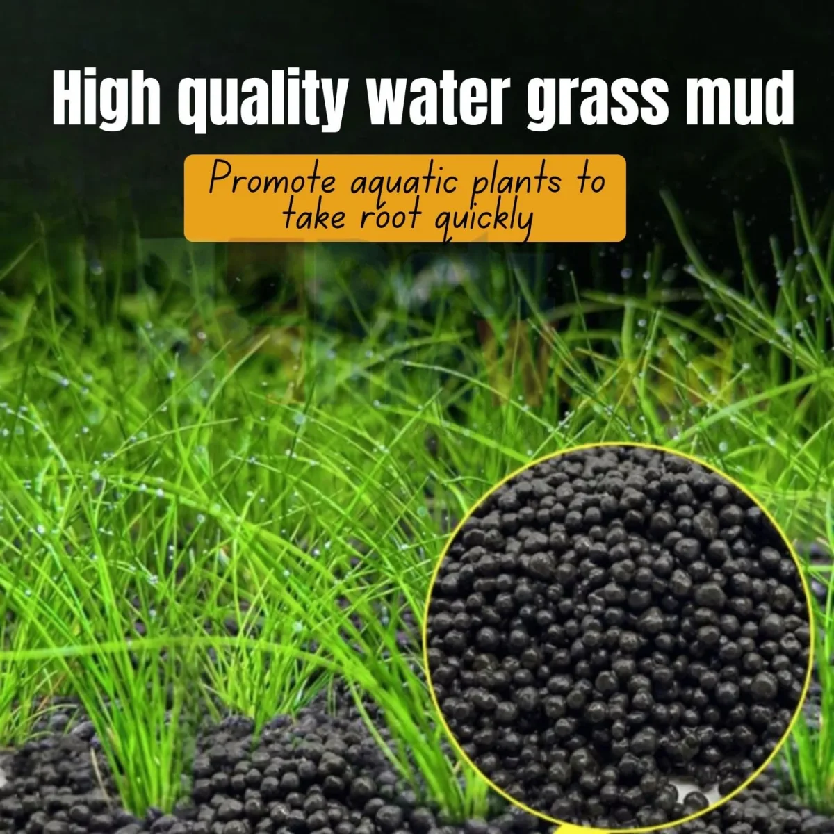 Petzlifeworld Aquarium Soil Substrate Gravel Sand for Planted Live Plants Fish Tank Freshwater - Bild 4