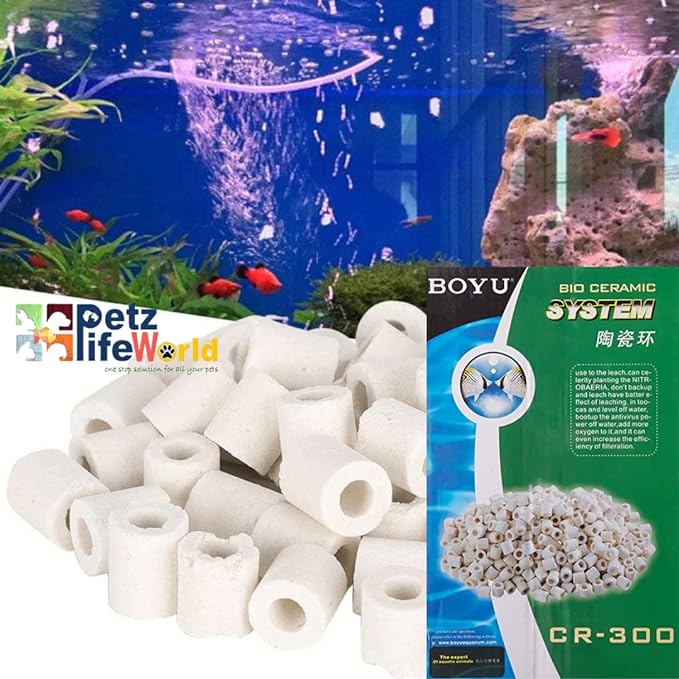 Boyu Ceramic Rings Filter Media For Aquarium Fish Tank - Bild 8