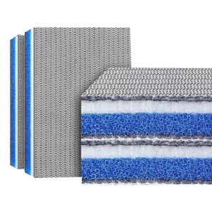 petzlifeworld (Pack of 3) Upgraded 8D Multi Layer 40 * 10 Cm Reusable Aquarium and Koi Pond Filter Media Sponge for Cyrstal Clear Water | No Clog | Washable by Petzlifeworld