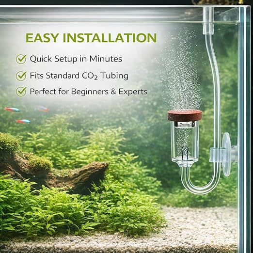 Aquapro Acrylic MicroBubbles Co2 Diffuser for Planted Aquarium - Bild 6