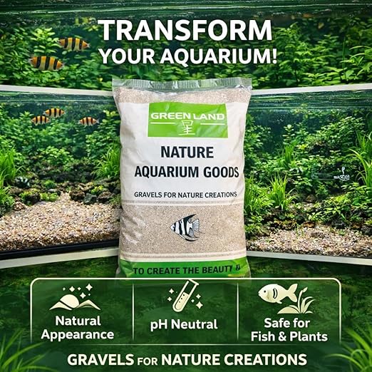 Petzlifeworld10Kg Nature Aquarium Goods – Natural Aquarium Gravel for Aquascaping | pH Neutral Substrate for Fish & Plants | Decorative Gravel for Freshwater Aquariums - Bild 7
