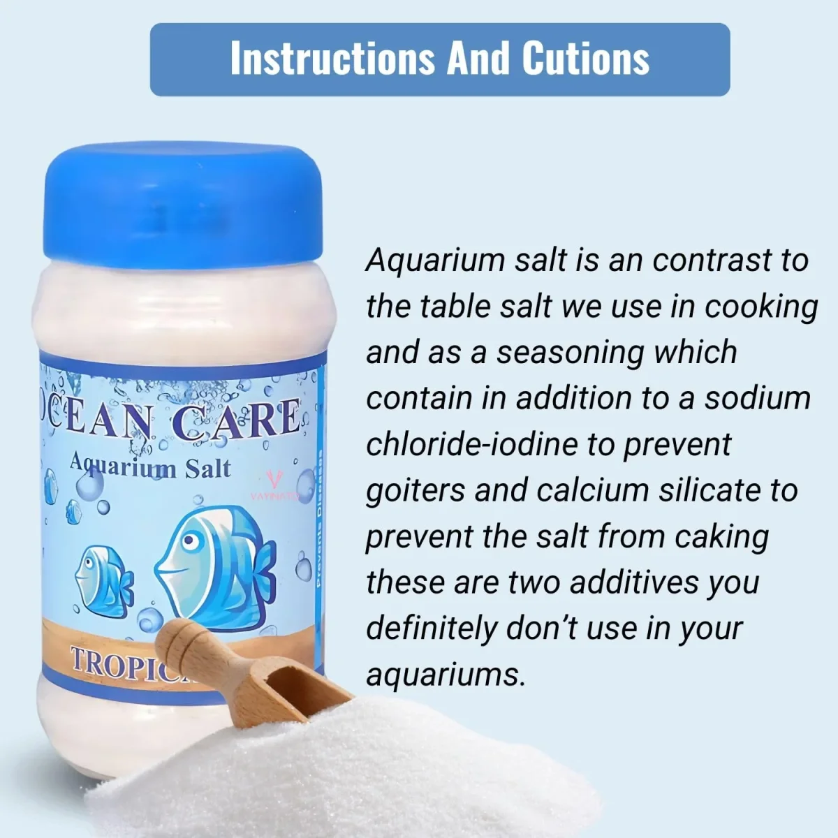 Ocean Care Aquarium Fresh Water Salt (1-Kg) - Natural Water Conditioner & Fish Treatment - Bild 5