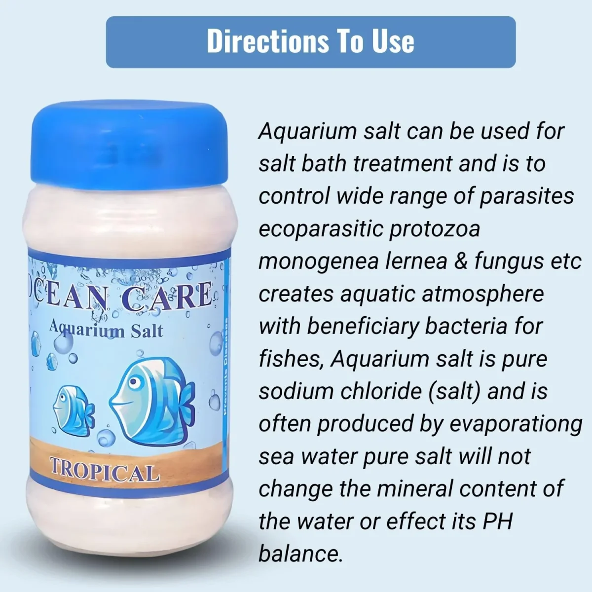 Ocean Care Aquarium Fresh Water Salt (1-Kg) - Natural Water Conditioner & Fish Treatment - Bild 3