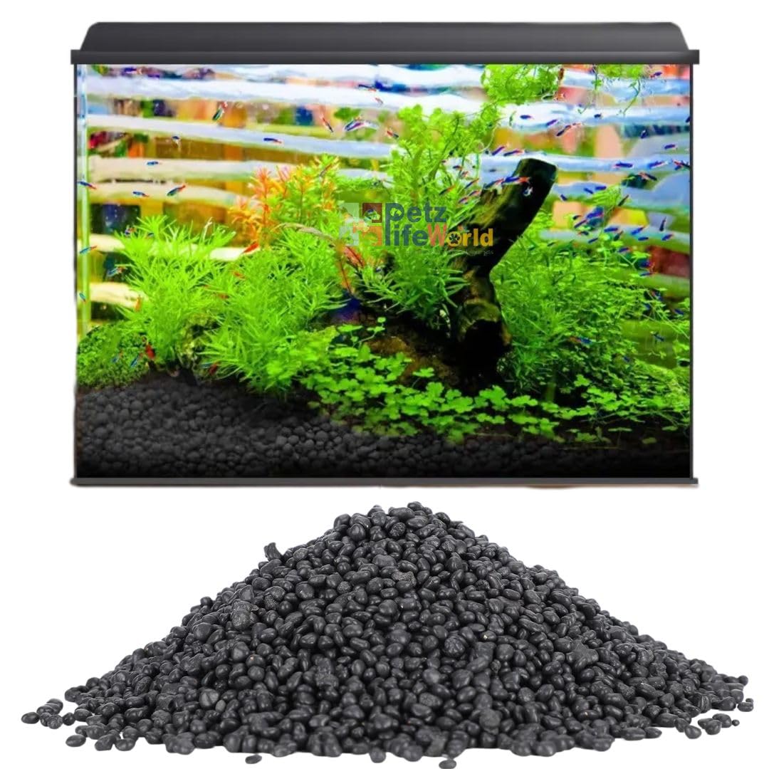 Petzlifeworld Aquarium Soil Substrate Gravel Sand for Planted Live Plants Fish Tank Freshwater - Bild 2