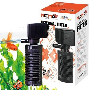 Nemo 6001F | 15 Watts | 880 L/Hr | Upto 2.5 Feet Tank Aquarium Internal Filter