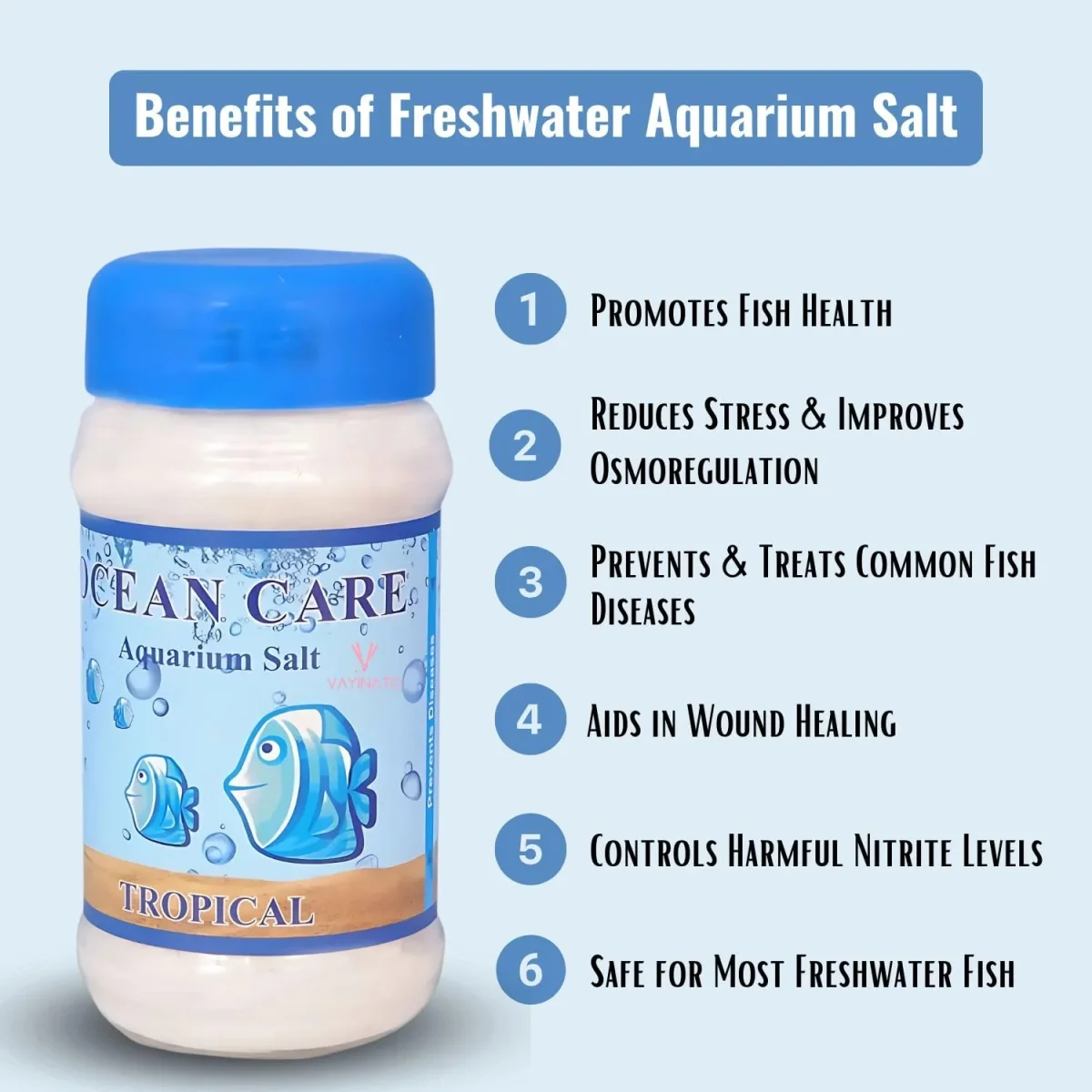 Ocean Care Aquarium Fresh Water Salt (1-Kg) - Natural Water Conditioner & Fish Treatment - Bild 6