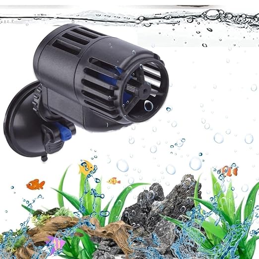 Sunsun JVP-120 (6W | 3000L/H | Suitable for 3 Feet Tank) Mini Wave Maker Power Head with Suction Cup for Aquarium Fish Tank - Bild 2
