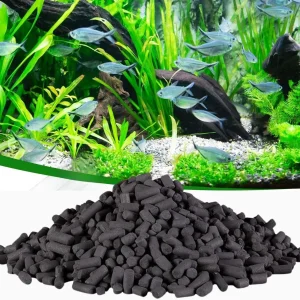 PetzLifeworld Activated Carbon Pellets and Granules  – Premium Aquarium Filter Media with Free Net Bag