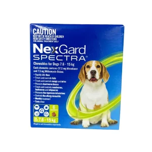 NEXGARD SPECTRA CHEW 7.6-15KG 6 PACK