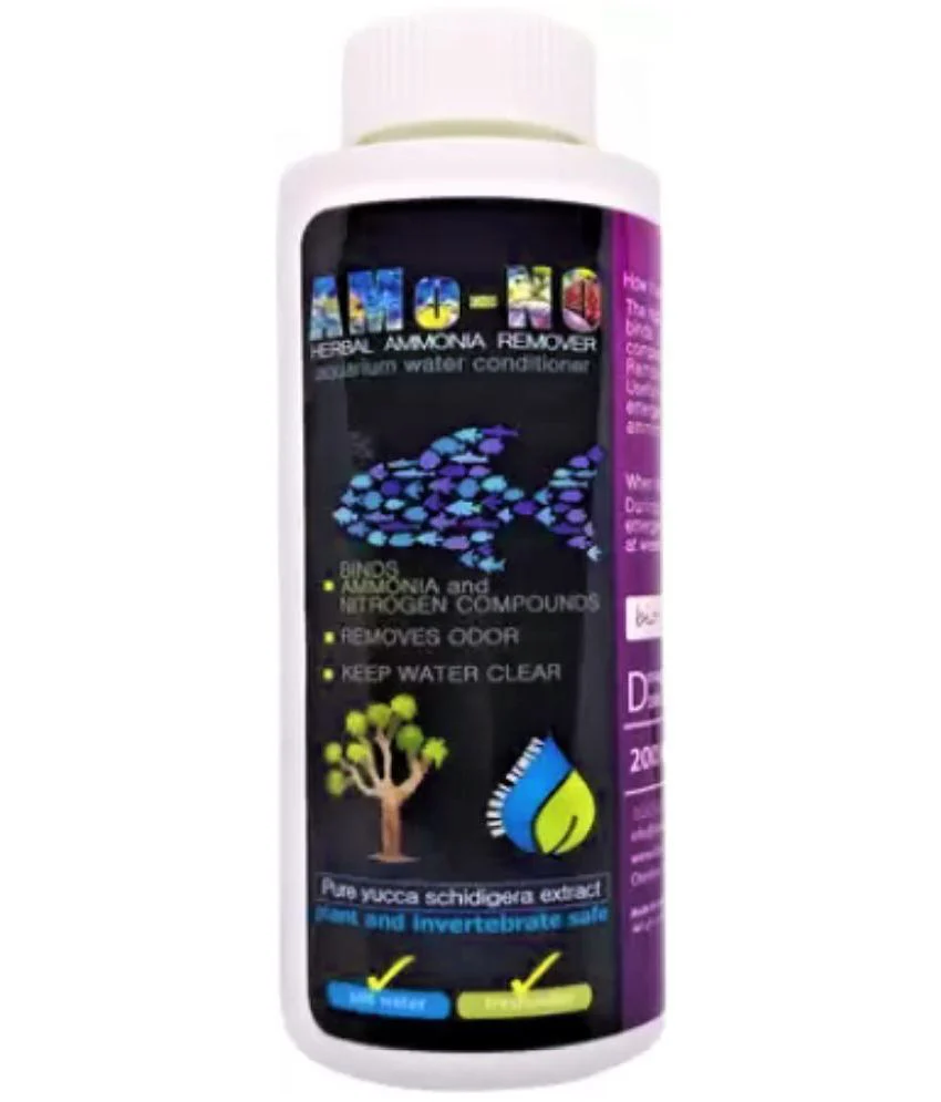 Aquatic Remedies AMO-NO Herbal Ammonia Remover Aquarium Water Conditioner - Bild 2