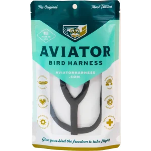 Aviator Harness & Leash - Black
